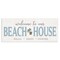 Stupell Industries Welcome Beach House Greeting Wall Plaque, design by Seven Trees Design